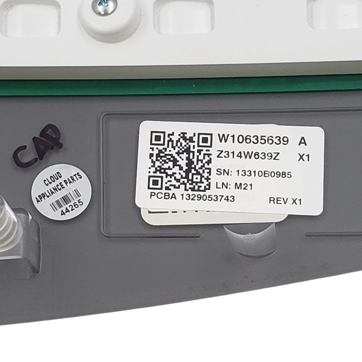 Whirlpool OEM Washer Control Panel W10635639  *Same Day Ship & 60 Days Warranty*