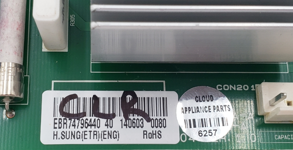 Genuine LG Refrigerator Control EBR74796440 Same Day Shipping & 60 Days Warranty