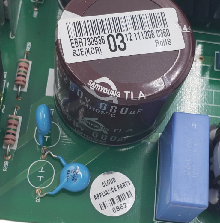 Genuine LG Refrigerator Control EBR73093603 Same Day Shipping & 60 Days Warranty