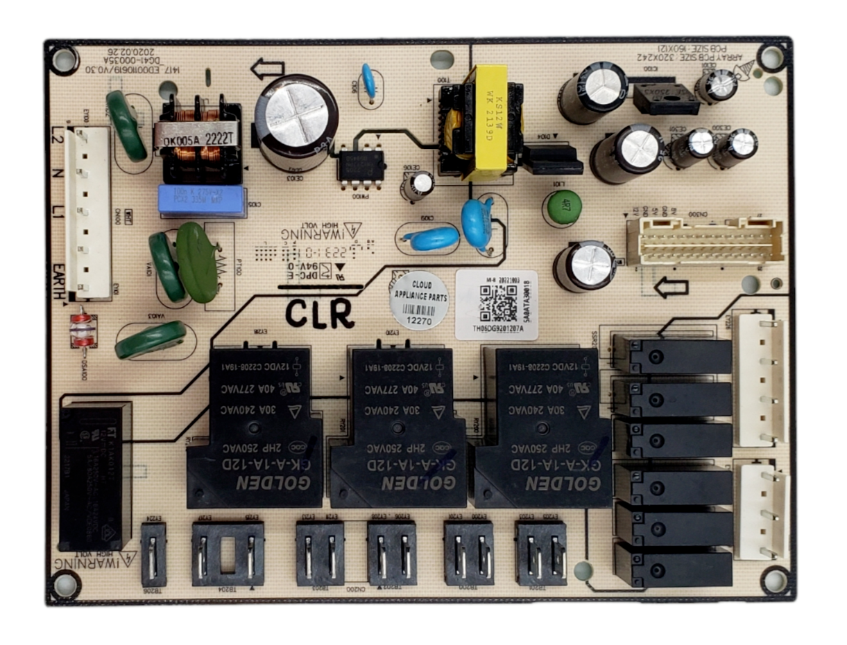 New Samsung Range Control Board DG92-01207A Same Day Shipping & 60 Days Warranty