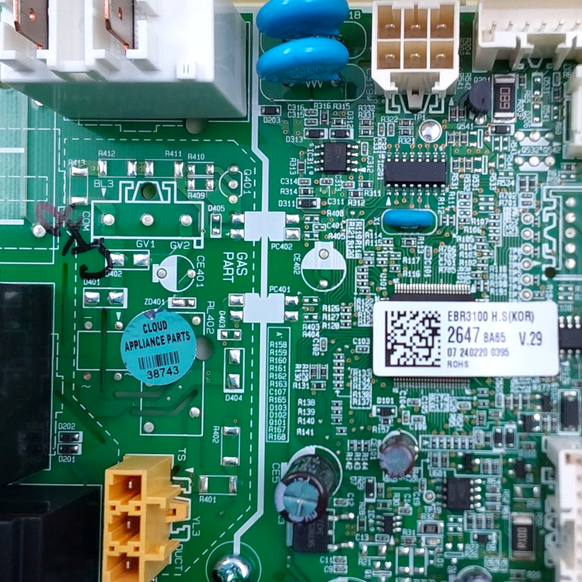 New LG Dryer Control Board EBR31002647  **Same Day Shipping & 60 Days Warranty**