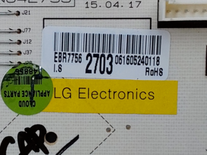 Genuine LG Range Control Board EBR77562703 Same Day Shipping & 60 Days Warranty*