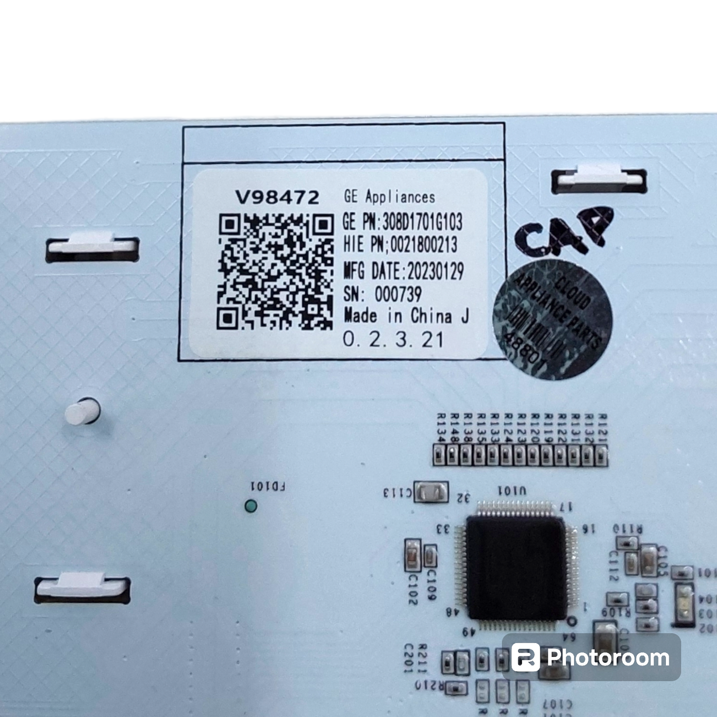 New GE Washer Control Board 308D1701G103  *Same Day Shipping & 60 Days Warranty*