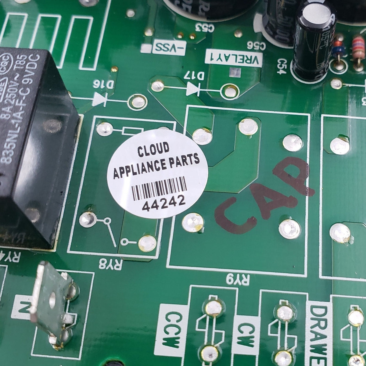 GE Genuine Range Control Board 164D4779P039 Same Day Shipping & 60 Days Warranty
