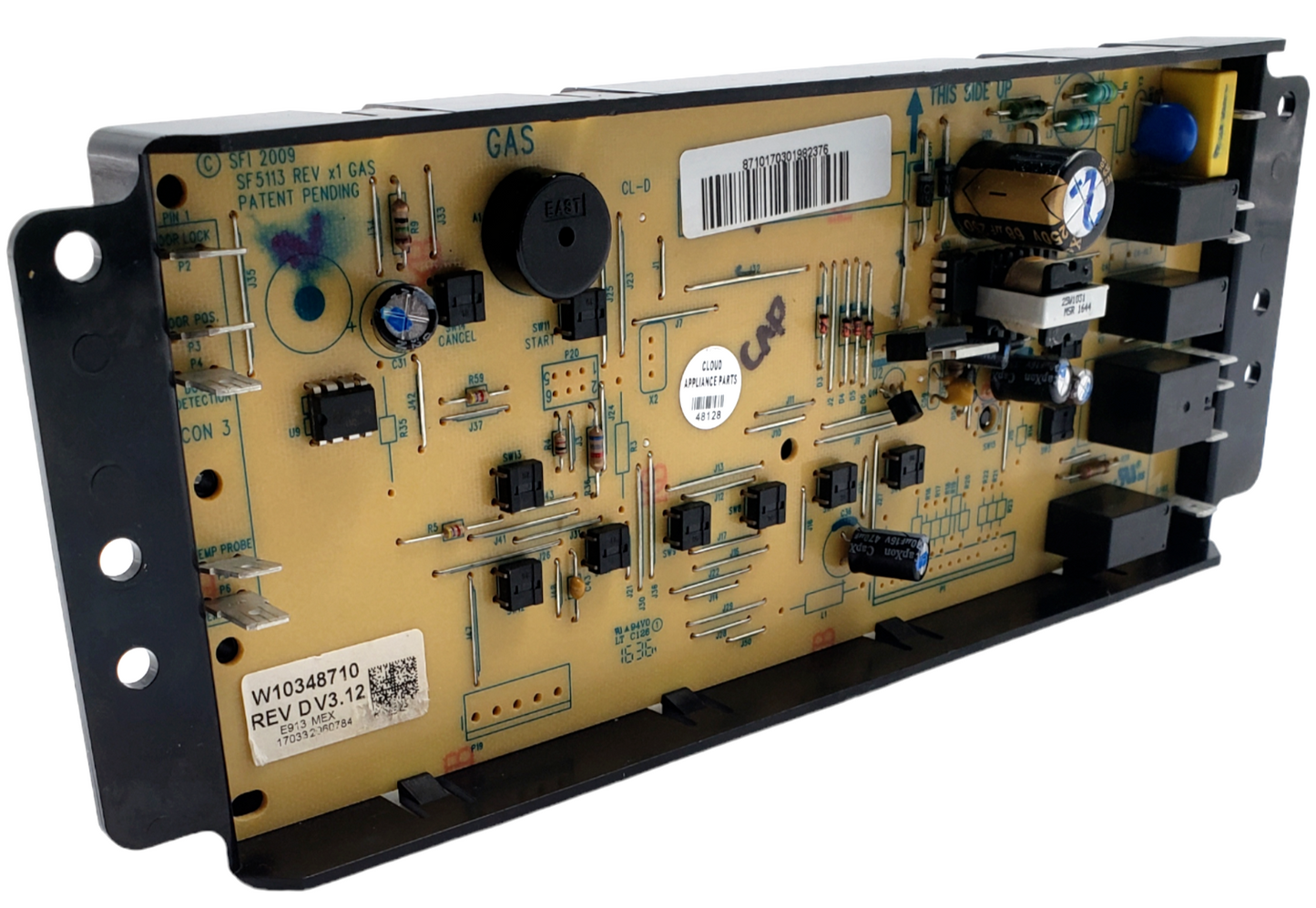 Genuine Whirlpool Range Control Board W10348710 Same Day Ship & 60 Days Warranty