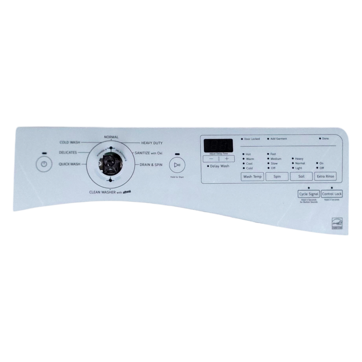 Genuine Whirlpool Washer Control W10825109 Same Day Shipping & 60 Days Warranty.