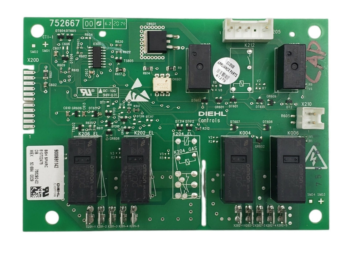 Bosch Genuine Oven Control Board 9000691142 Same Day Shipping & 60 Days Warranty