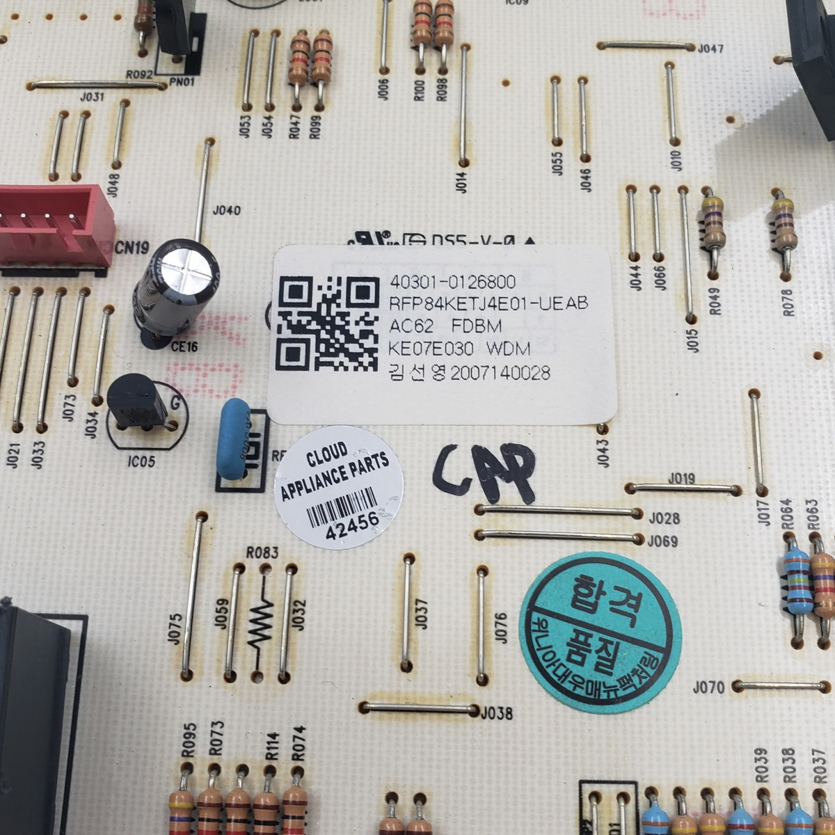 Kenmore OEM Fridge Control Board 40301-0126800 *Same Day Ship & 60 Days Warranty
