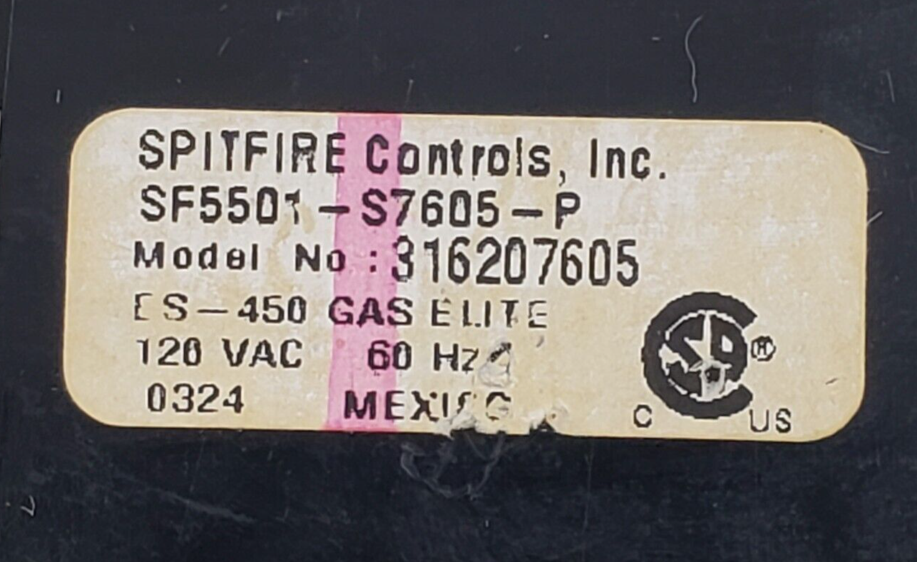 Genuine Frigidaire Range Oven Control 316207605 Same Day Ship & 60 Days Warranty
