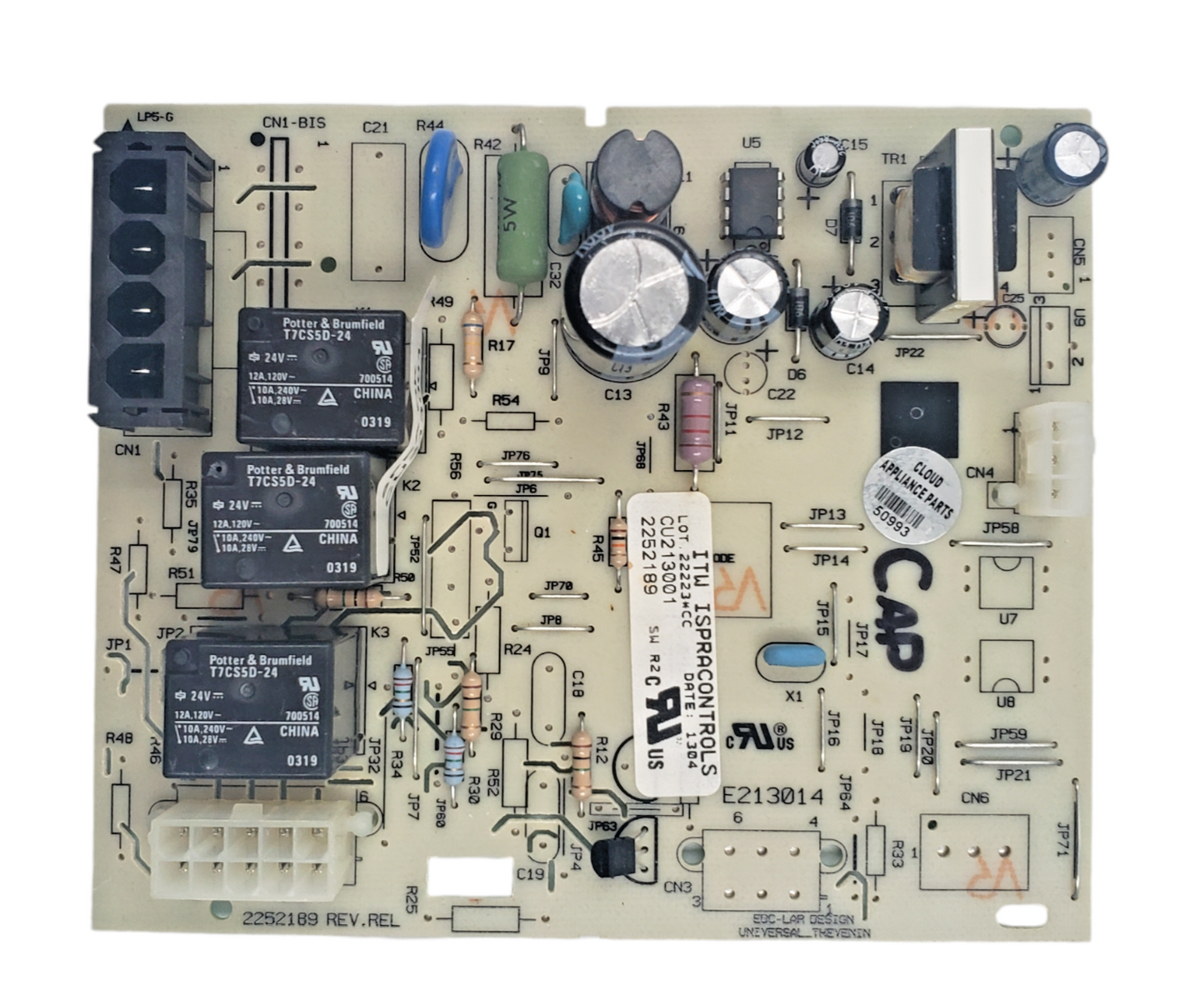 OEM Whirlpool Fridge Control Board 2252189 Same Day Shipping & 60 Days Warranty*