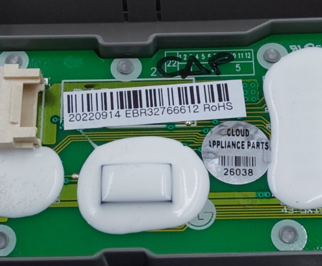 New LG Refrigerator Control Board EBR32766612 Same Day Ship & 60 Days Warranty**