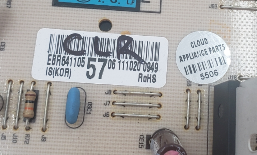 Genuine LG Refrigerator Control EBR64110557 Same Day Shipping & 60 Days Warranty