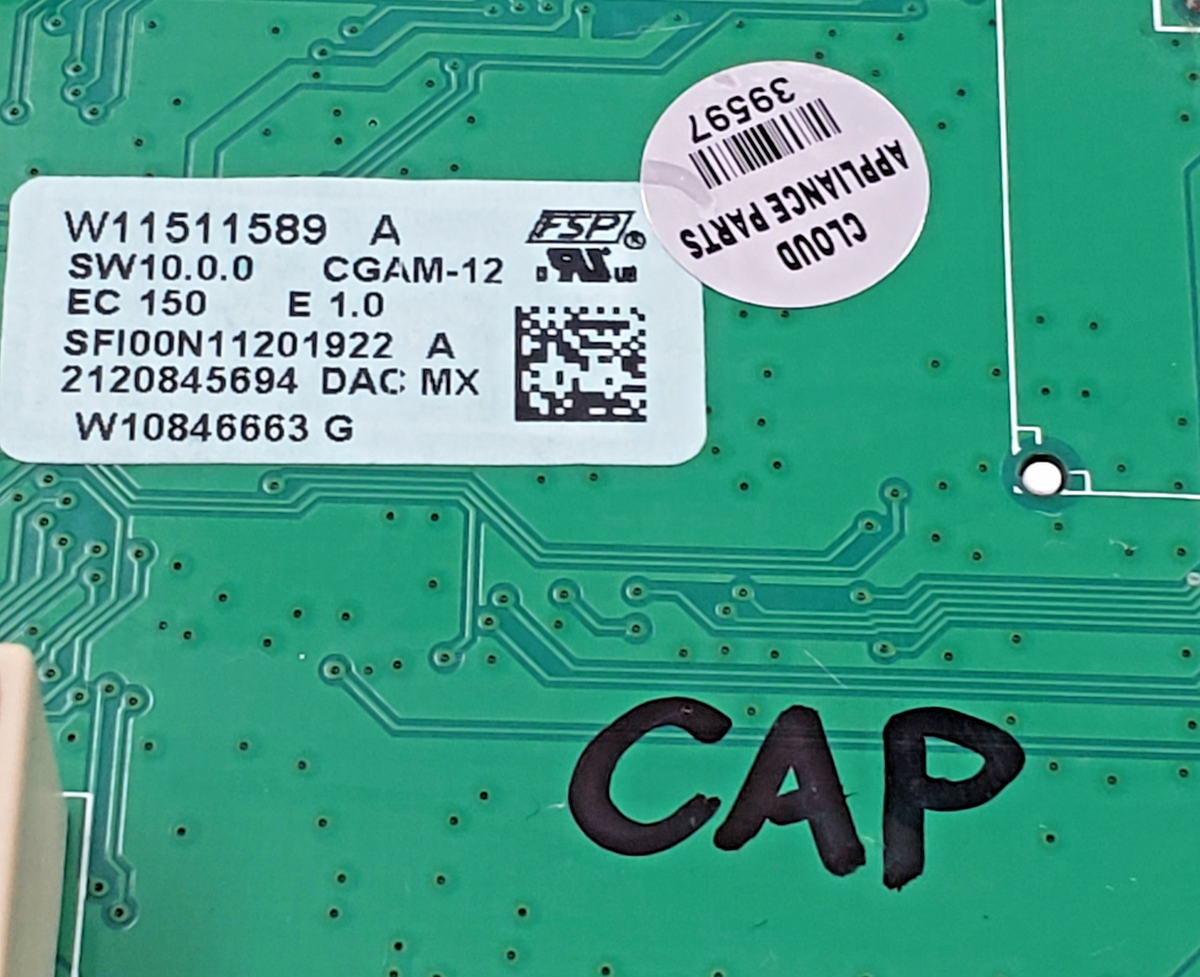 Genuine Whirlpool Oven Control Board W11511589 *Same Day Ship & 60 Days Warranty