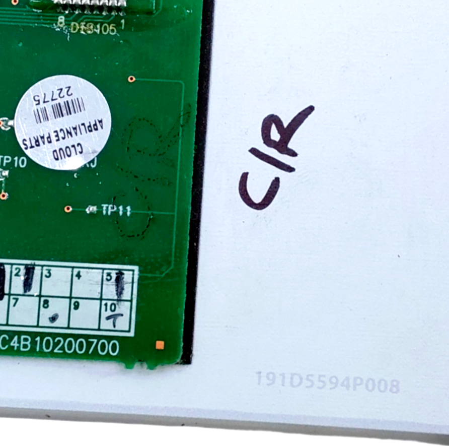 Genuine GE Range Touch Glass Panel 191D5594P008 Same Day Ship & 60 Days Warranty
