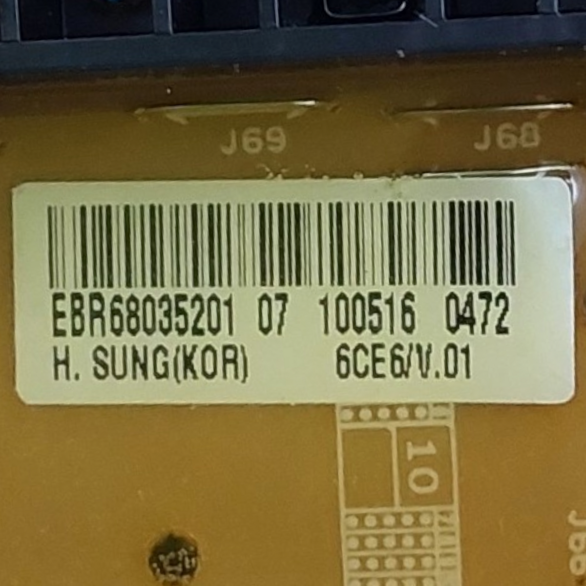 Genuine LG Dryer Control Board EBR62707618 Same Day Ship & 60 Days Warranty