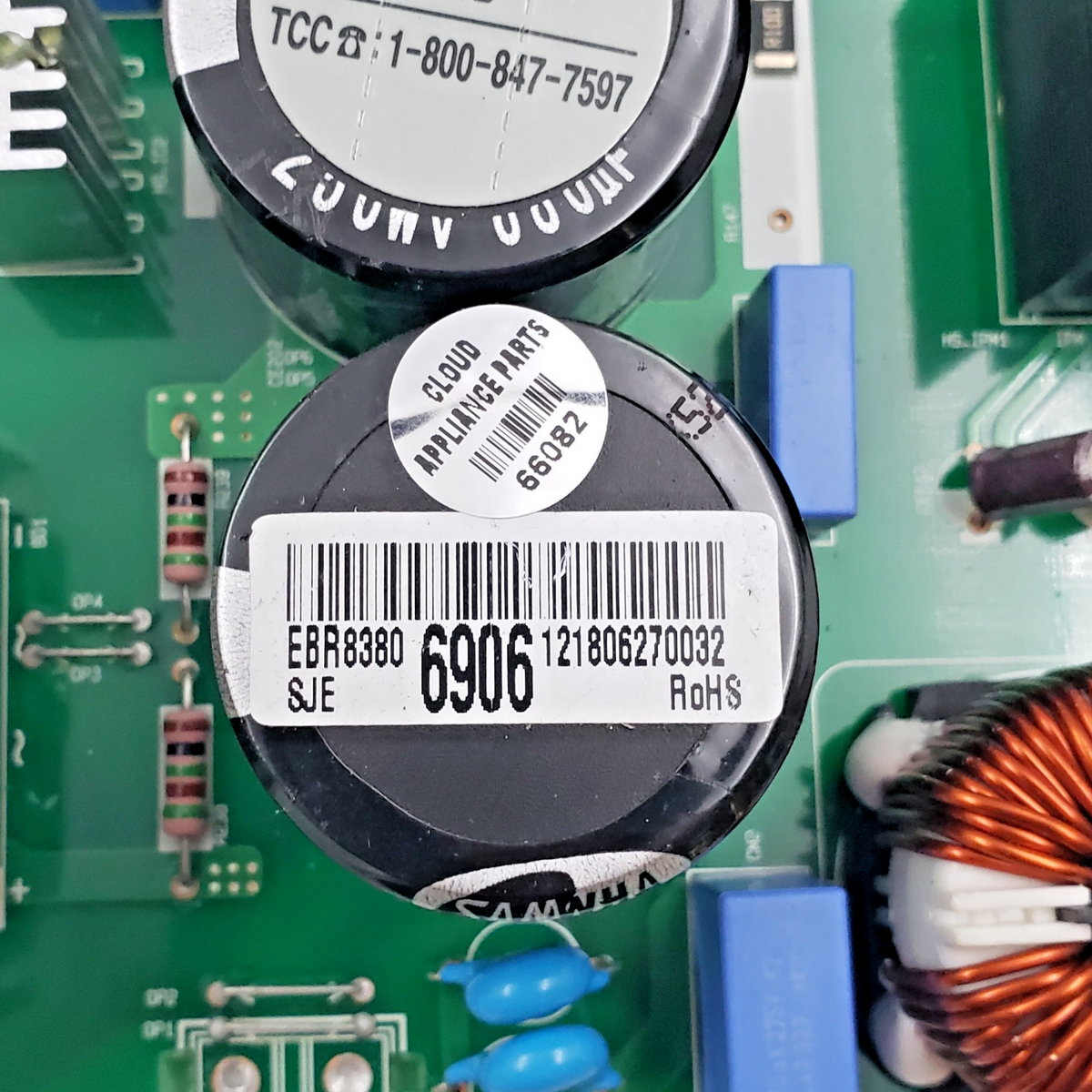LG Genuine Fridge Control Board EBR83806906 Same Day Shipping & 60 Days Warranty