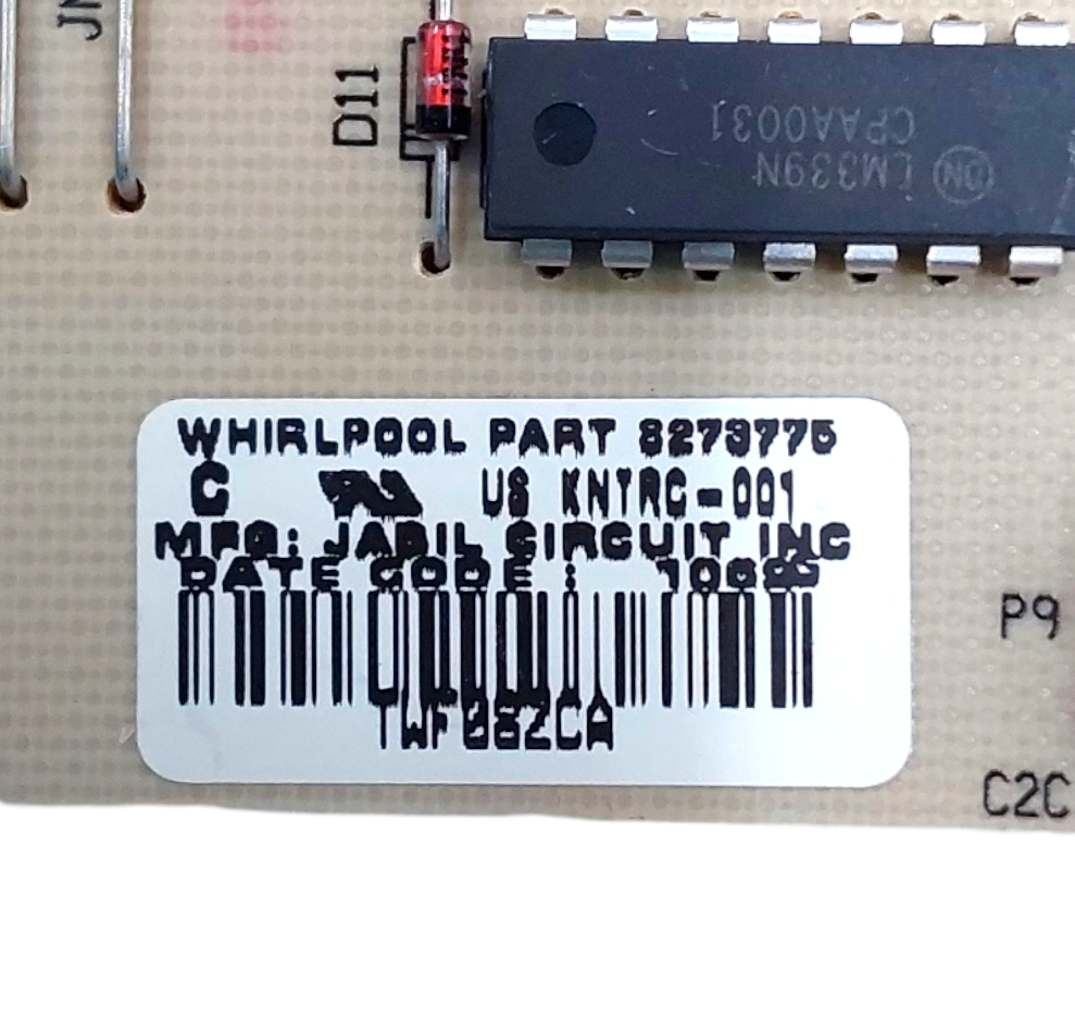 Genuine Whirlpool Range Control Board 8273775 *Same Day Ship & 60 Days Warranty*