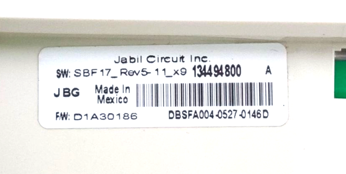 OEM Frigidaire Washer Control Board 134494800 *Same Day Ship & 60 Days Warranty*