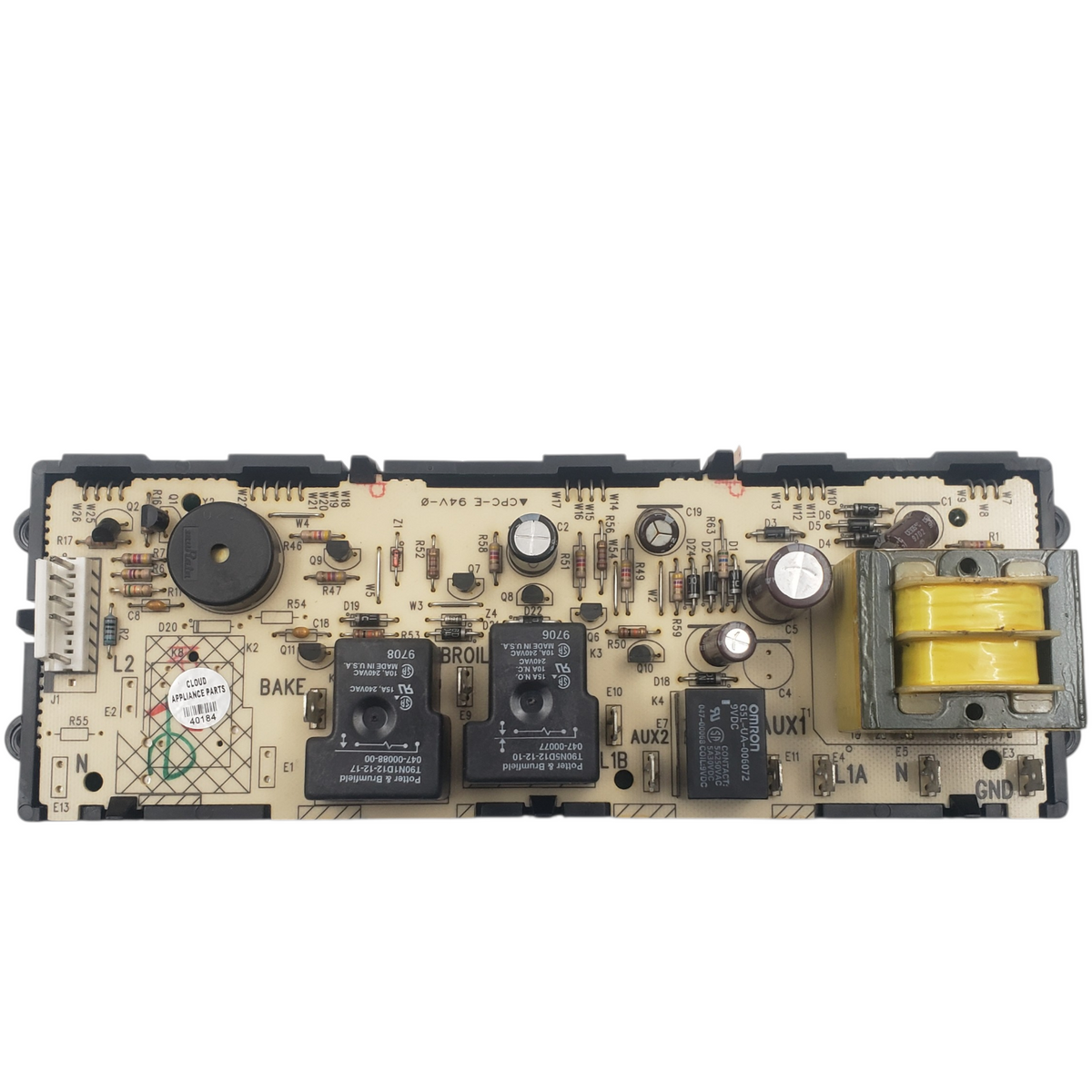 GE Genuine Range Control Board 191D1576P009 Same Day Shipping & 60 Days Warranty