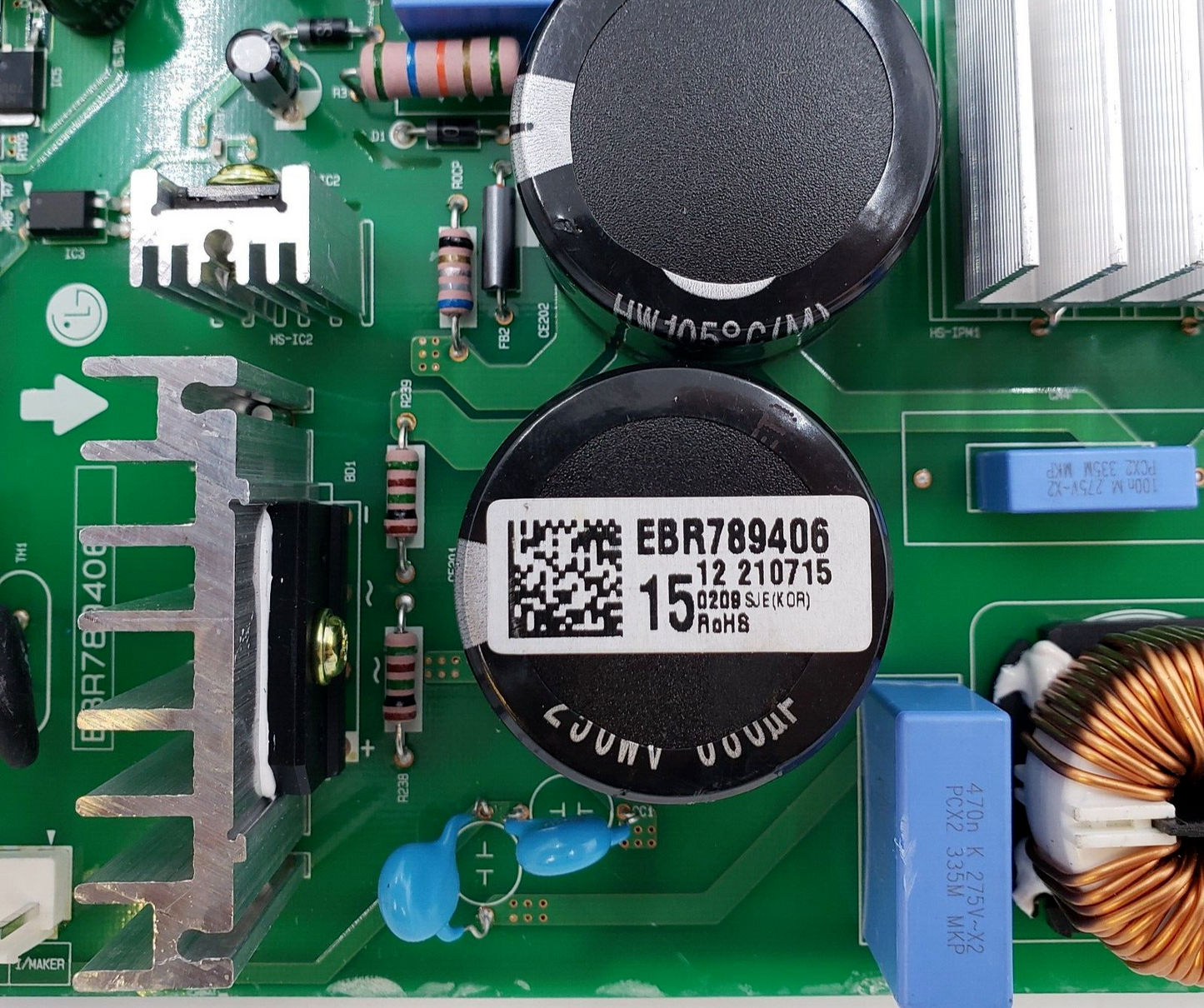 Genuine LG Fridge Control Board EBR78940615  *Same Day Ship & 60 Days Warranty**