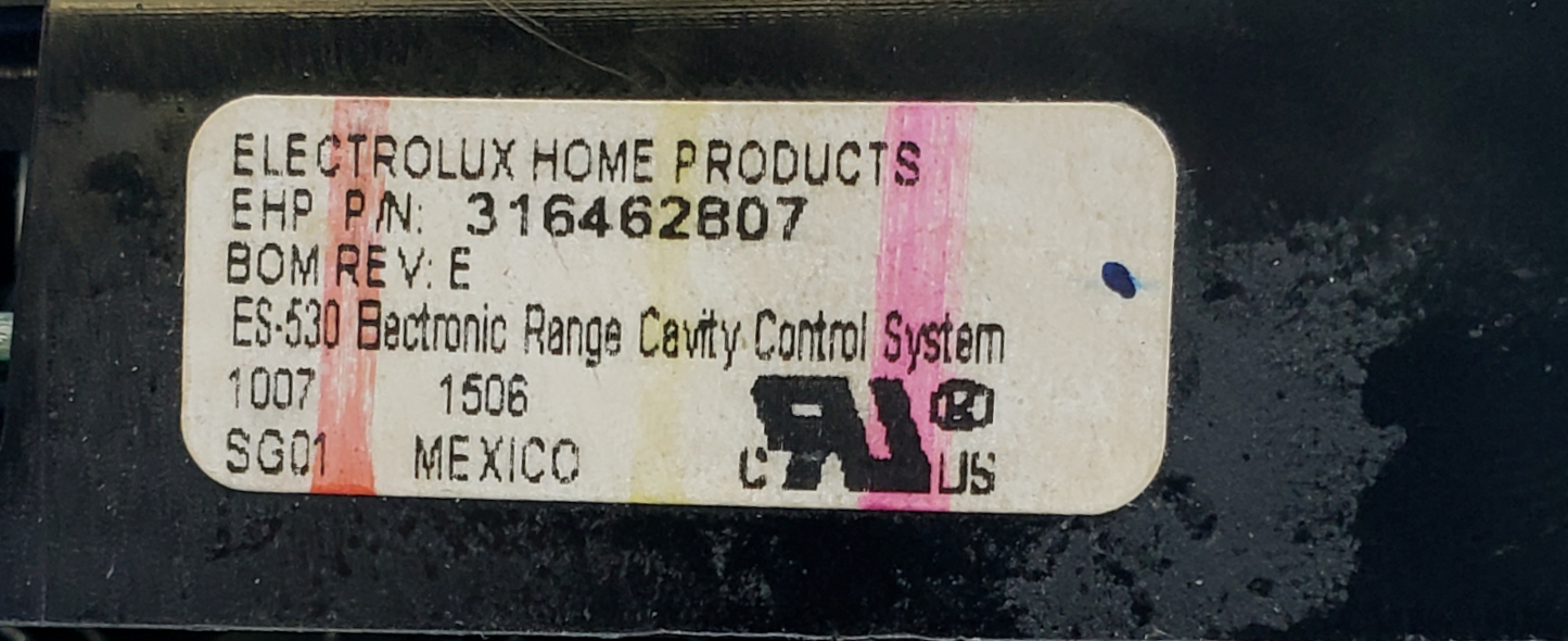 Genuine Frigidaire Oven Control Board 316462807 Same Day Ship & 60 Days Warranty