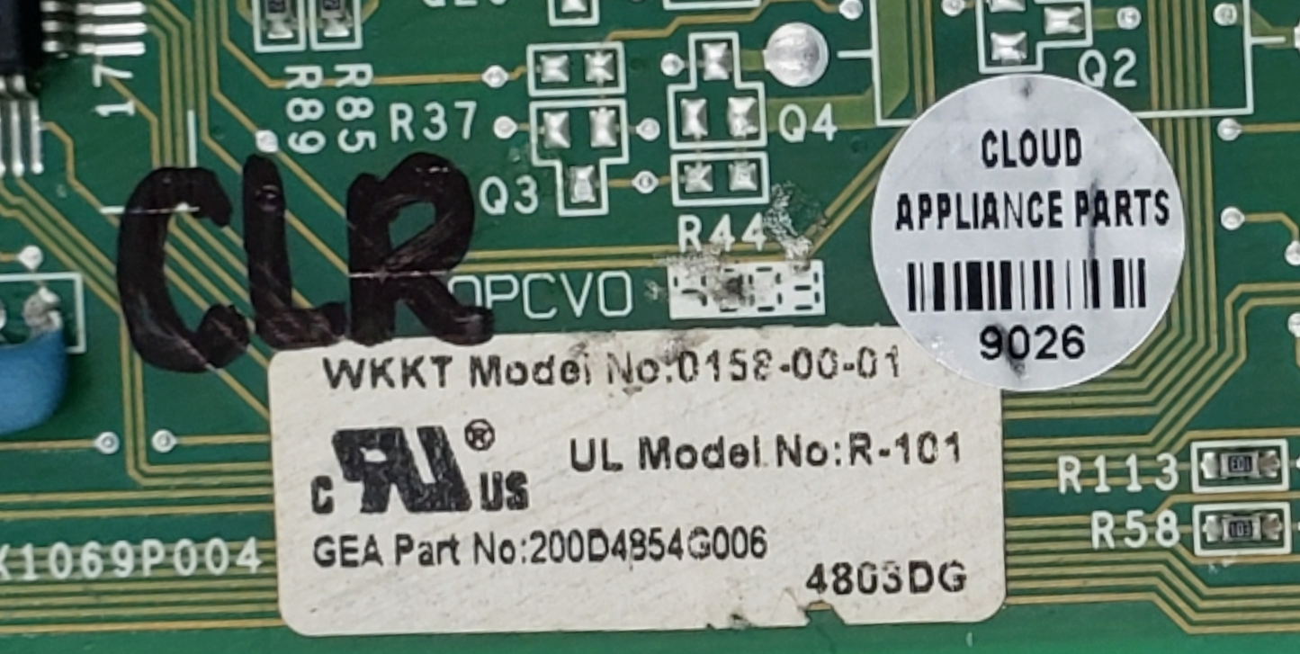 Genuine GE Refrigerator Control 200D4854G006 *Same Day Ship & 60 Days Warranty**
