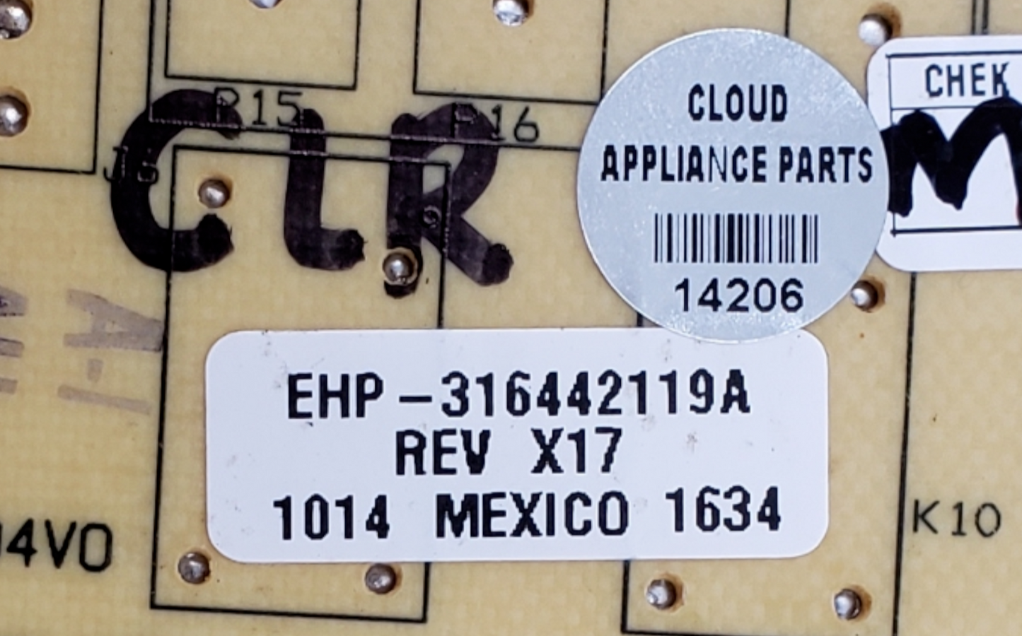 Genuine Frigidaire Range Control 316442119 *Same Day Shipping & 60 Days Warranty