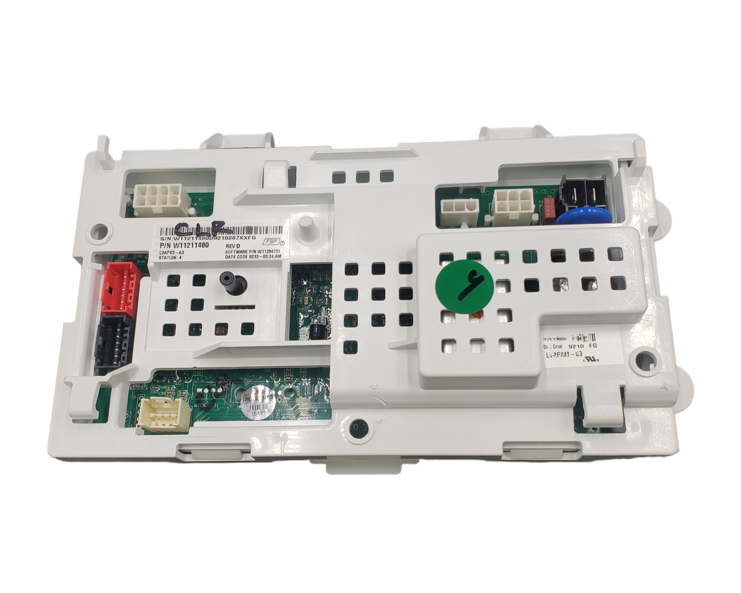 Genuine Whirlpool WasherControl Board W11211480 Same Day Ship & 60 Days Warranty