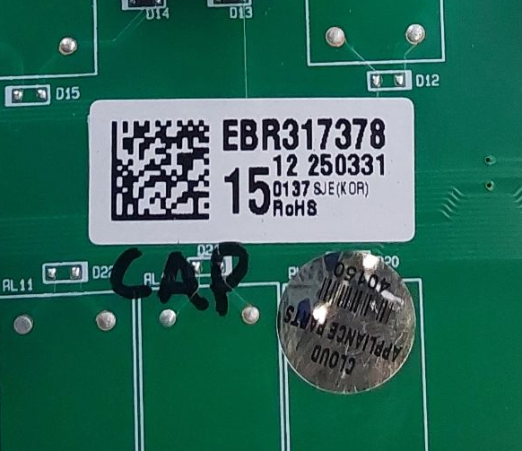 LG New Range Control Board EBR31737815 ***Same Day Shipping & 60 Days Warranty**