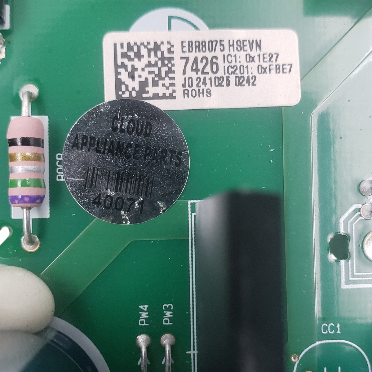 LG Genuine Fridge Control Board EBR80757426 Same Day Shipping & 60 Days Warranty