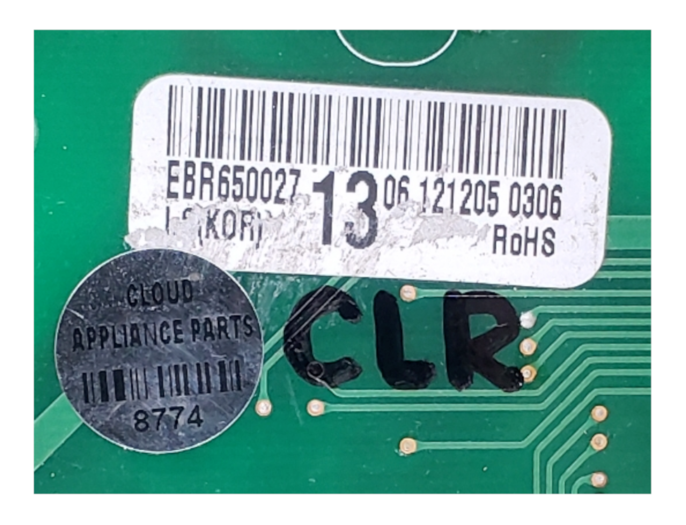 Genuine LG Refrigerator Control EBR65002713 Same Day Shipping & 60 Days Warranty