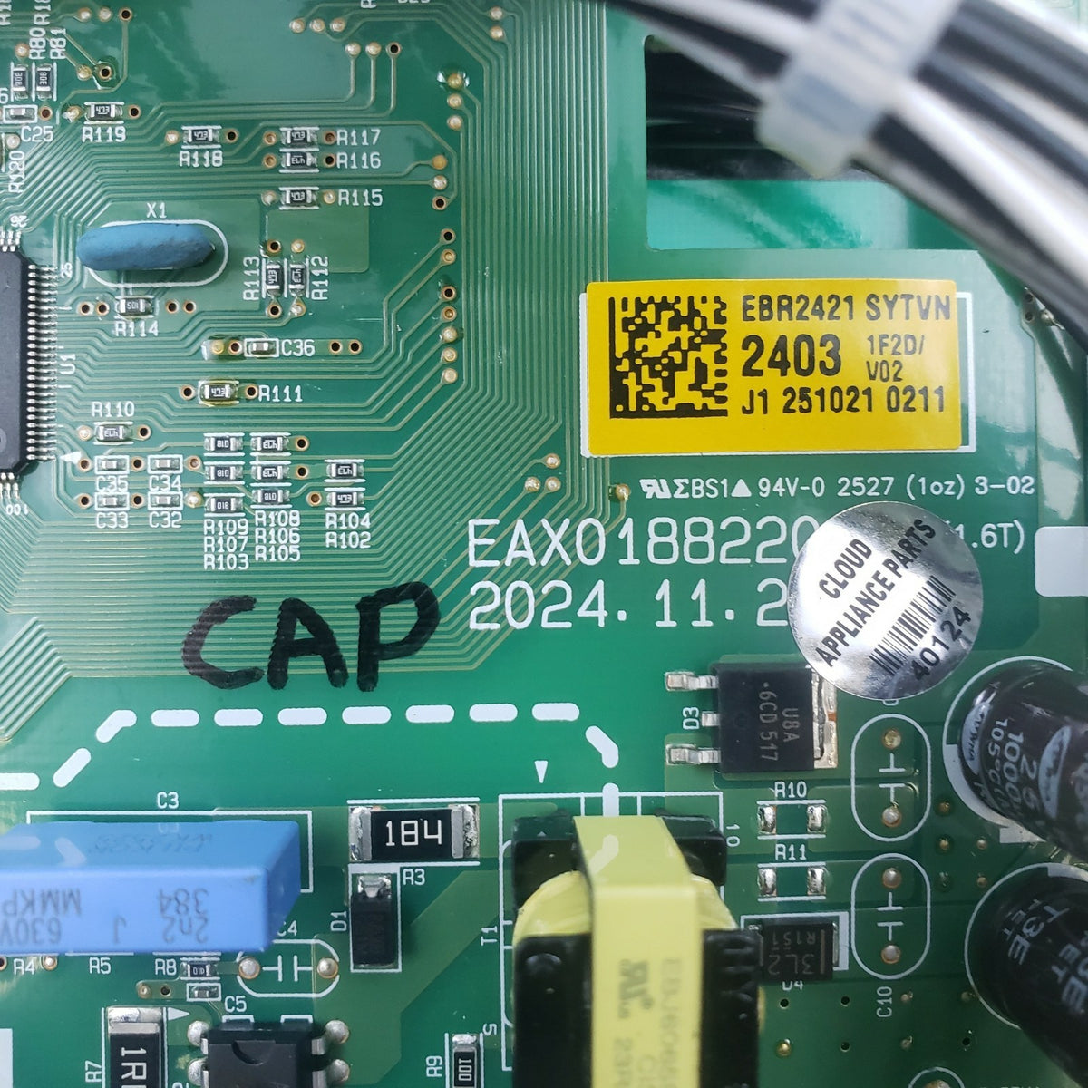 LG New Range Control Board EBR24212403 **Same Day Shipping & 60 Days Warranty***