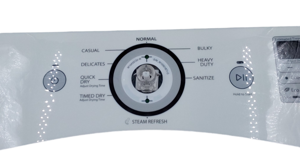Genuine Whirlpool Dryer Control Panel W10800226 Same Day Ship & 60 Days Warranty