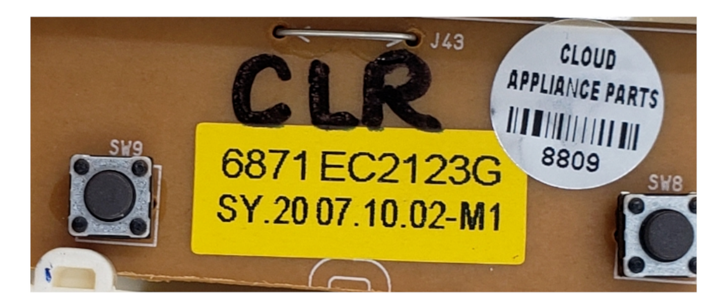 Genuine LG Washer Control Board 6871ER1085C Same Day Shipping & 60 Days Warranty