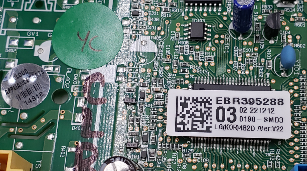 Genuine LG Dryer Control Board EBR39528803 *Same Day Shipping & 60 Days Warranty