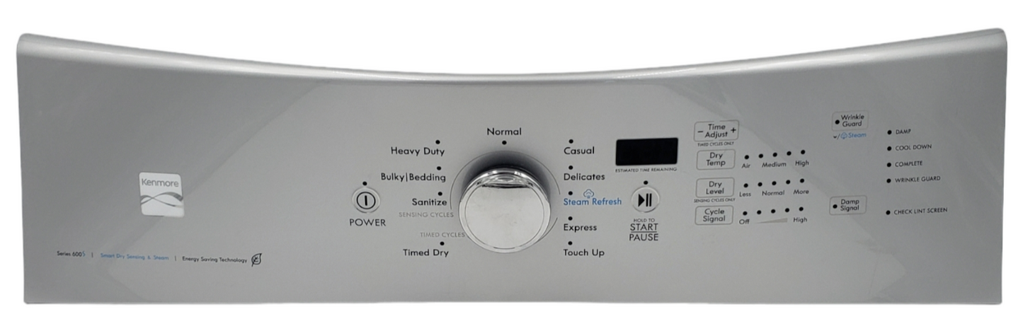 Genuine Whirlpool Dryer Control Panel W10643947 Same Day Ship & 60 Days Warranty