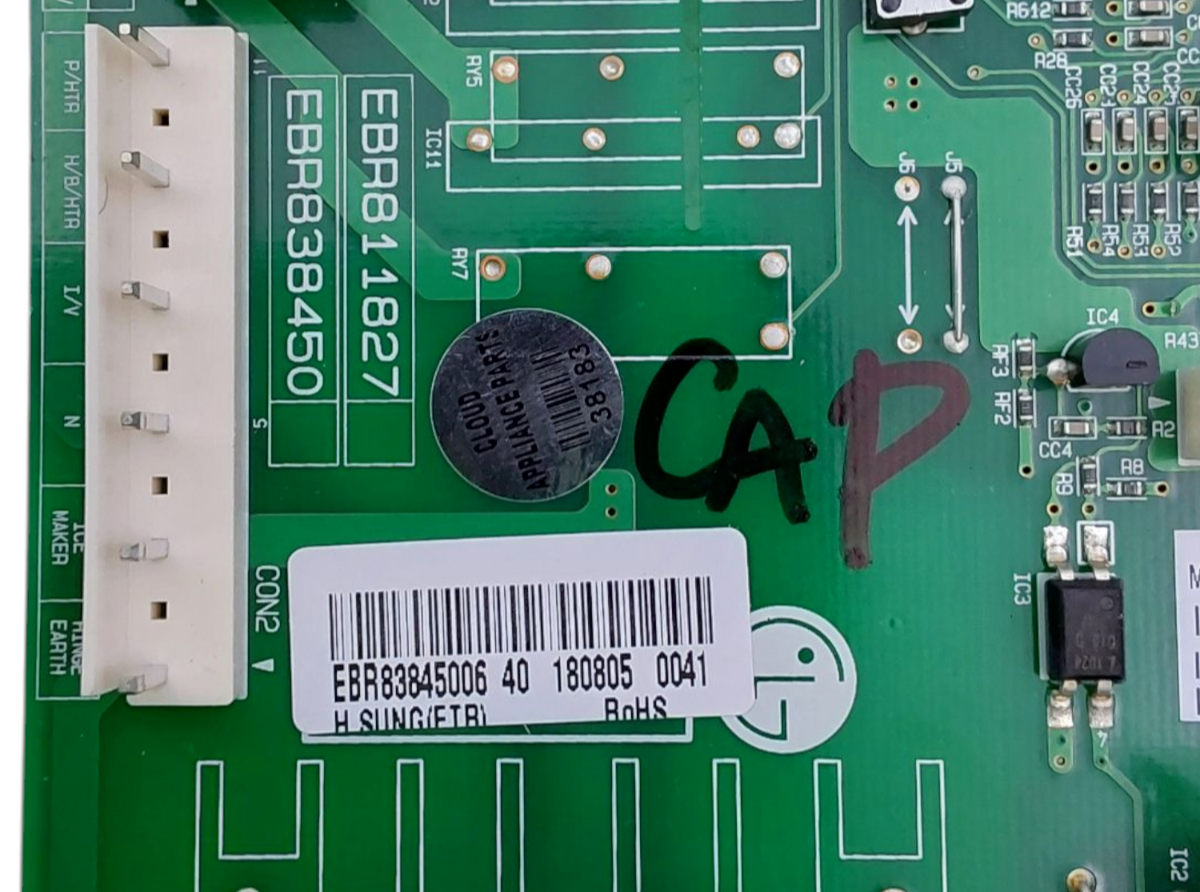 Genuine LG Fridge Control Board EBR83845006 Same Day Shipping & 60 Days Warranty