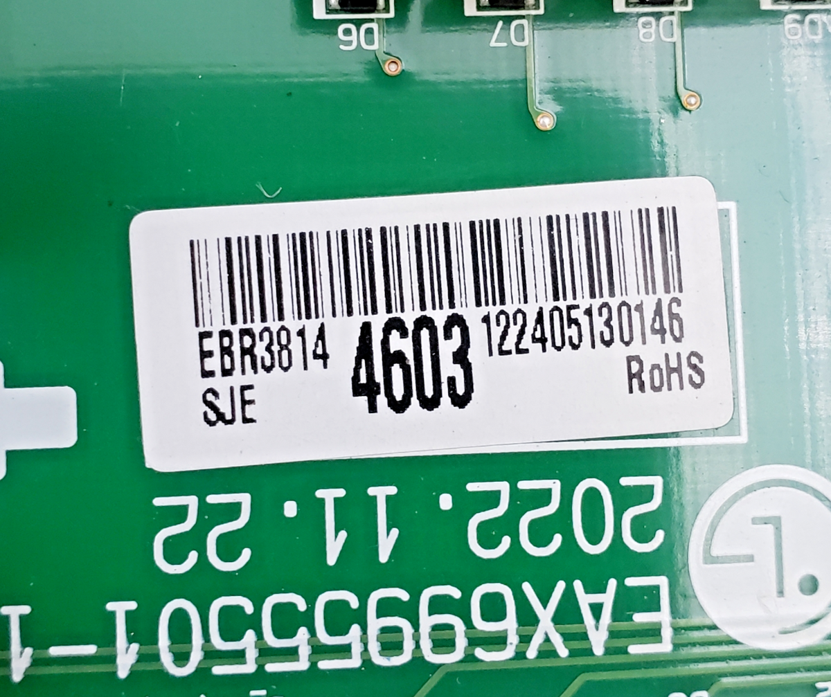 Genuine LG Oven Control Board EBR38144603 *Same Day Shipping & 60 Days Warranty*