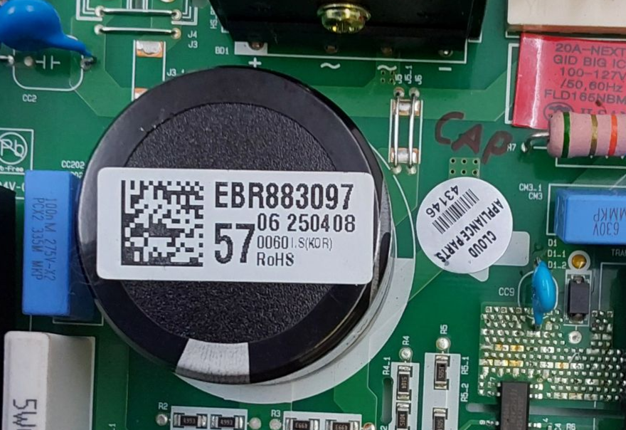LG New Fridge Control Board EBR88309757 **Same Day Shipping & 60 Days Warranty**