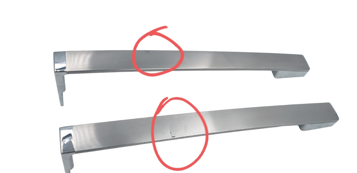 New GE Refrigerator Handle Set WR12X34550 Same Day Shipping & 60 Days Warranty**