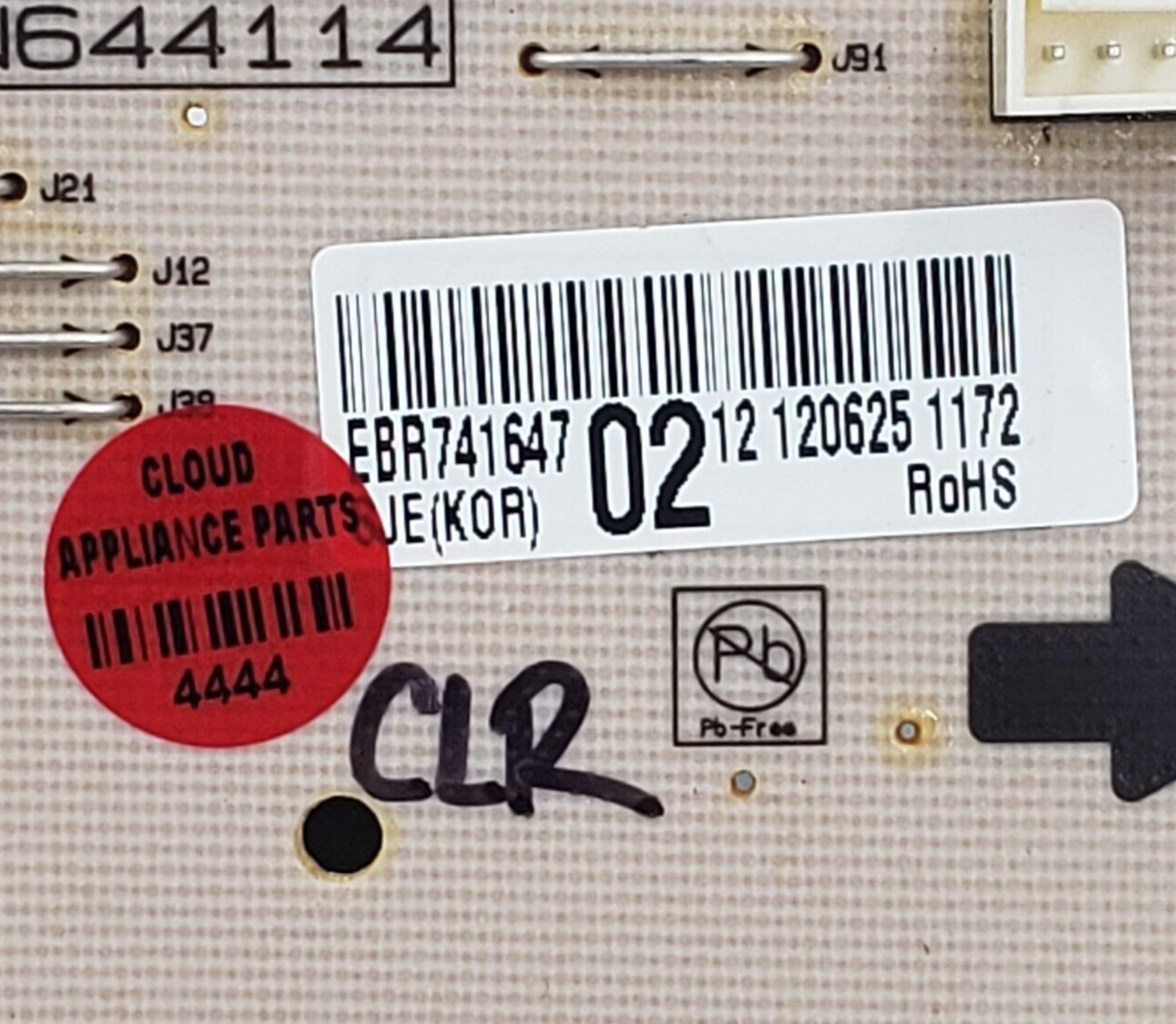 Genuine LG Range Control Board EBR74164702 Same Day Shipping & 60 Days Warranty*