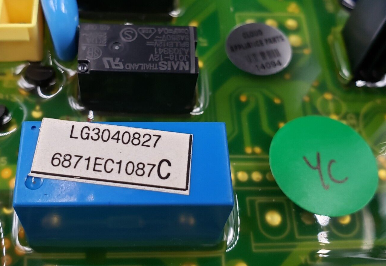 Genuine LG Washer Control Board 6871EC1087C Same Day Shipping & 60 Days Warranty