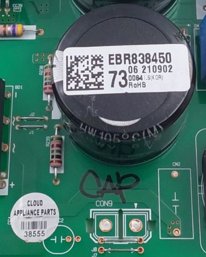 Genuine LG Fridge Control Board EBR83845073 Same Day Shipping & 60 Days Warranty