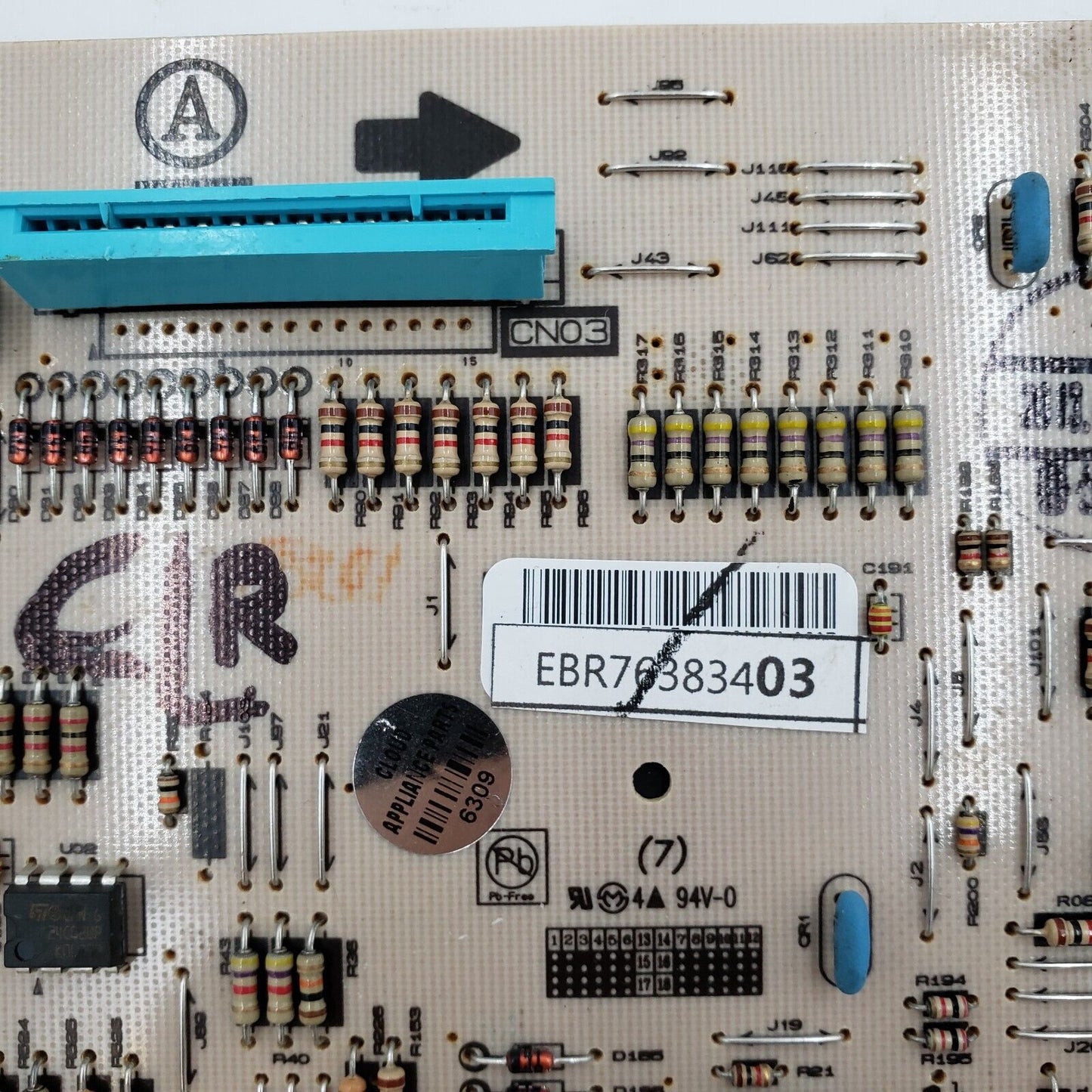 Genuine LG Range Control Board EBR76383403 Same Day Shipping & 60 Days Warranty*