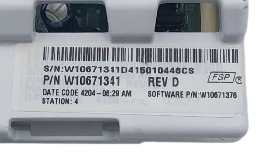 OEM Whirlpool Washer Control Board W10671341 *Same Day Ship & 60 Days Warranty**