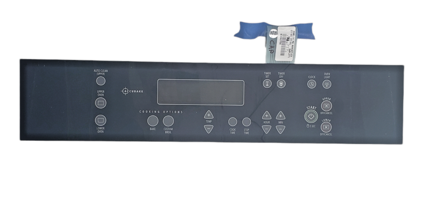 Genuine Whirlpool Range Control Panel 8304275 *Same Day Ship & 60 Days Warranty*