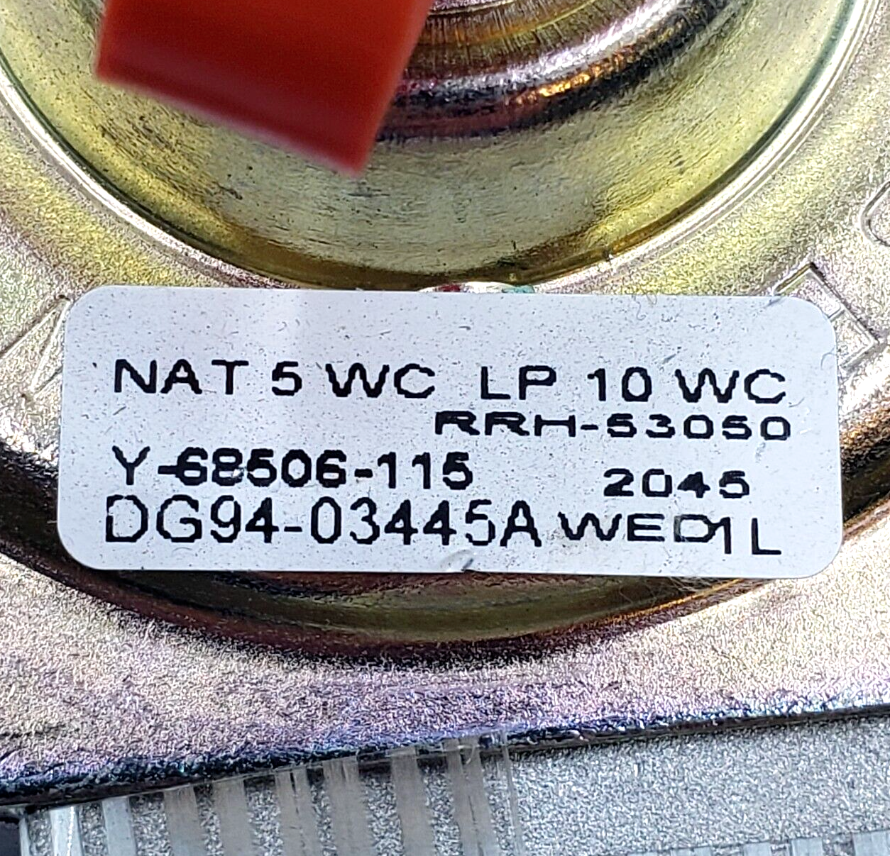 New Samsung Range Valve Regulator DG94-03445A *Same Day Ship & 60 Days Warranty*
