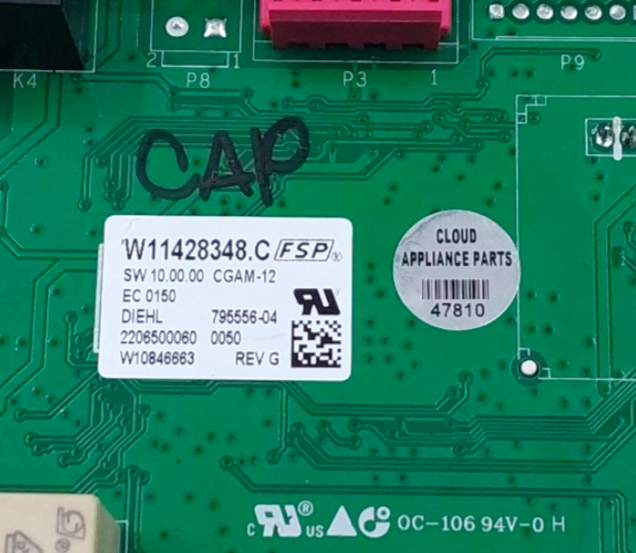 Genuine Whirlpool Oven Control Board W11428348 Same Day Ship & *60 Days Warranty