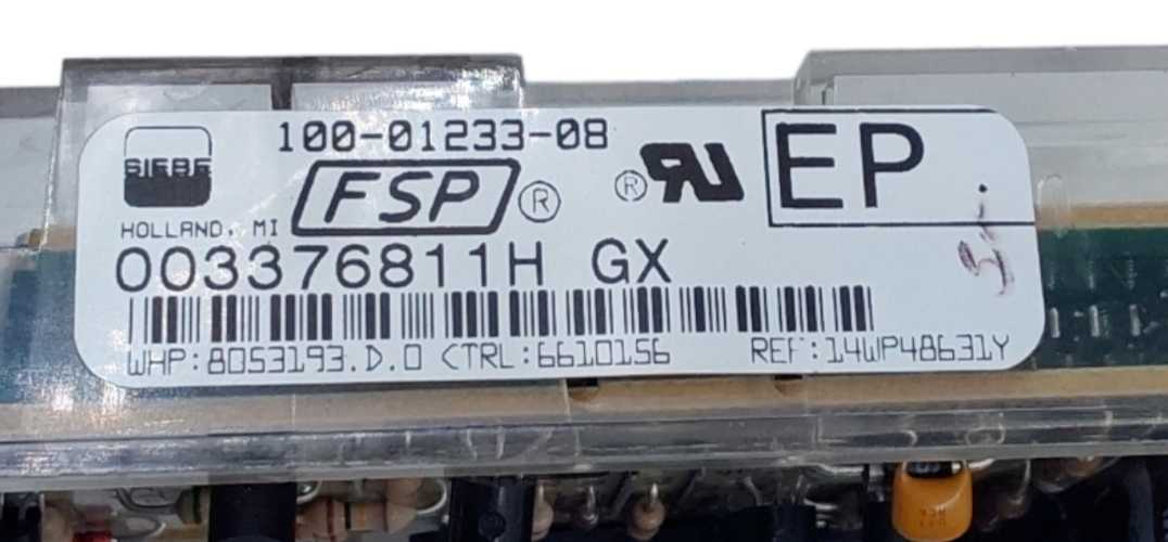 Genuine Whirlpool Range Control Board 8053193 Same Day Ship & 60 Days Warranty**
