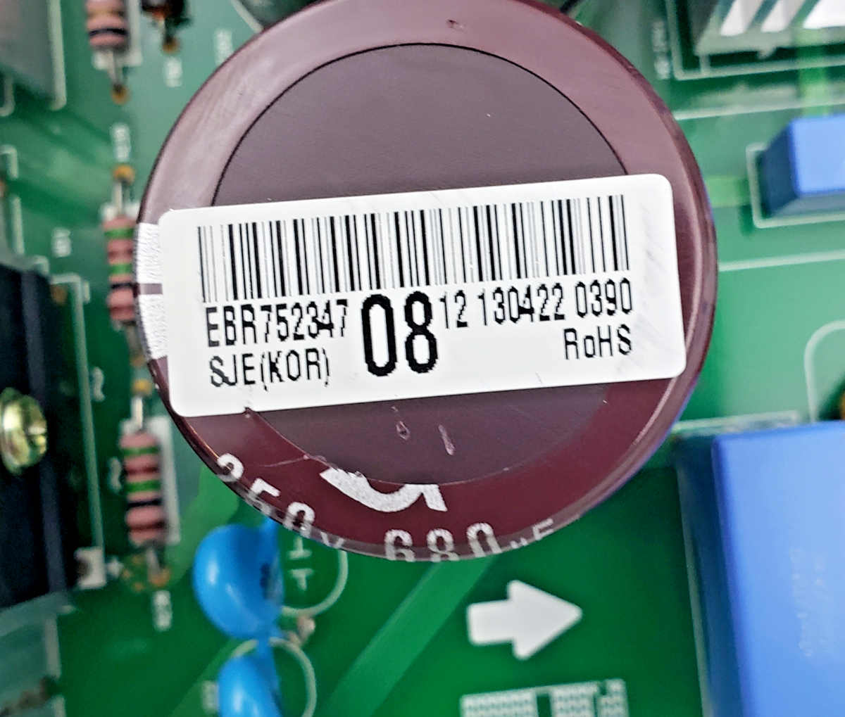 Genuine LG Fridge Control Board EBR75234708 Same Day Shipping & 60 Days Warranty
